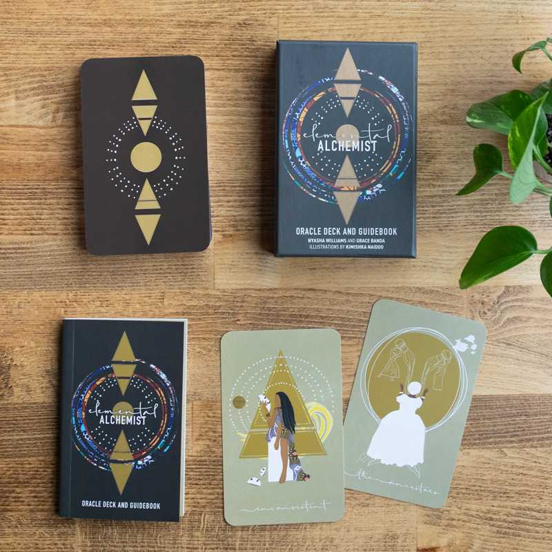 Elemental Alchemist Oracle Deck and Guidebook by Nyasha Williams
