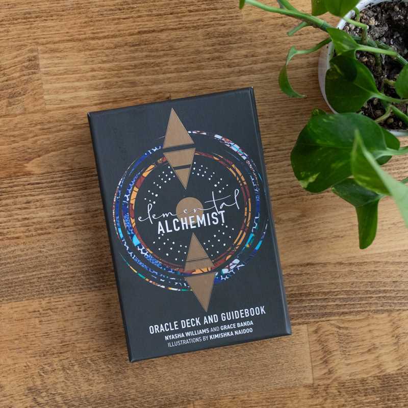 Elemental Alchemist Oracle Deck and Guidebook by Nyasha Williams
