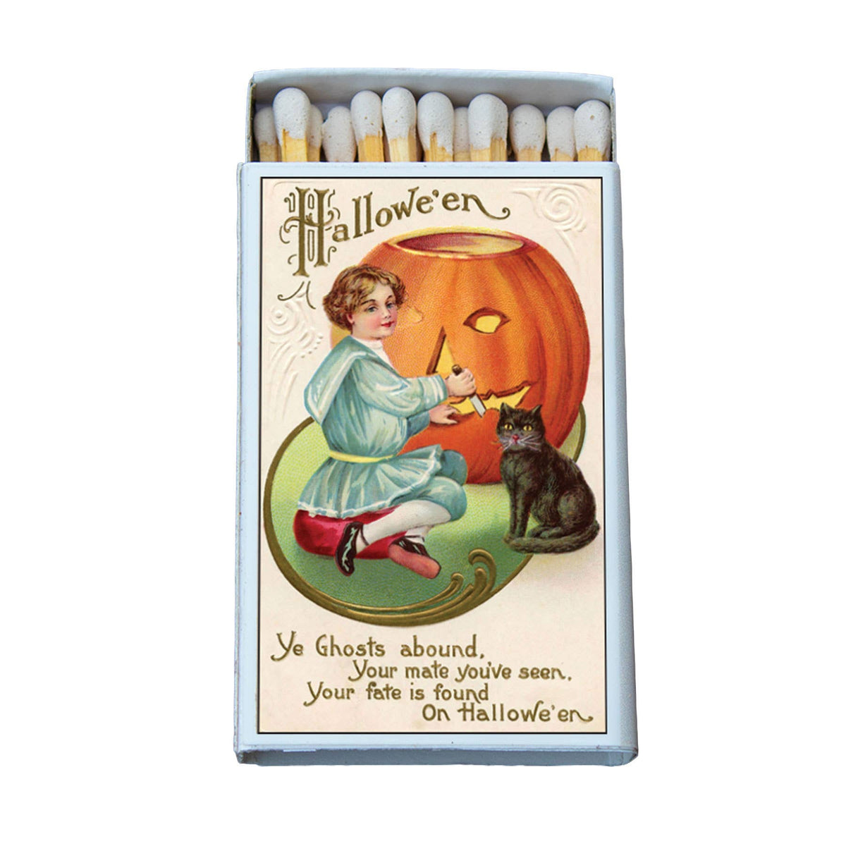 Matches • Halloween Black Cat • Home Decor for Candles