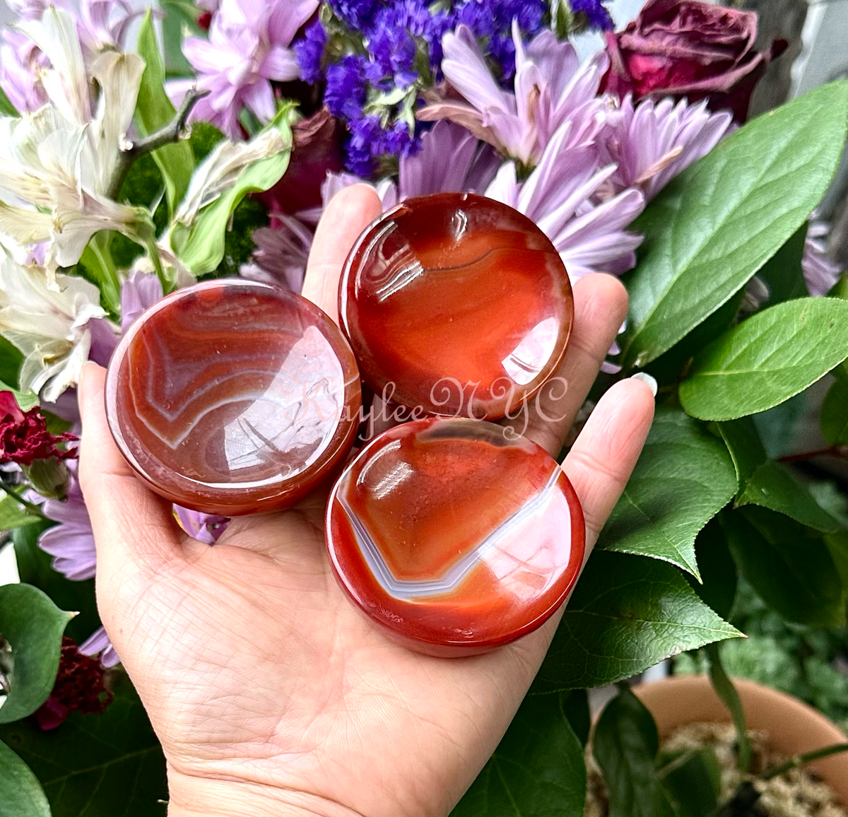 1 lb Natural Carnelian Bowls Crystal Healing Energy