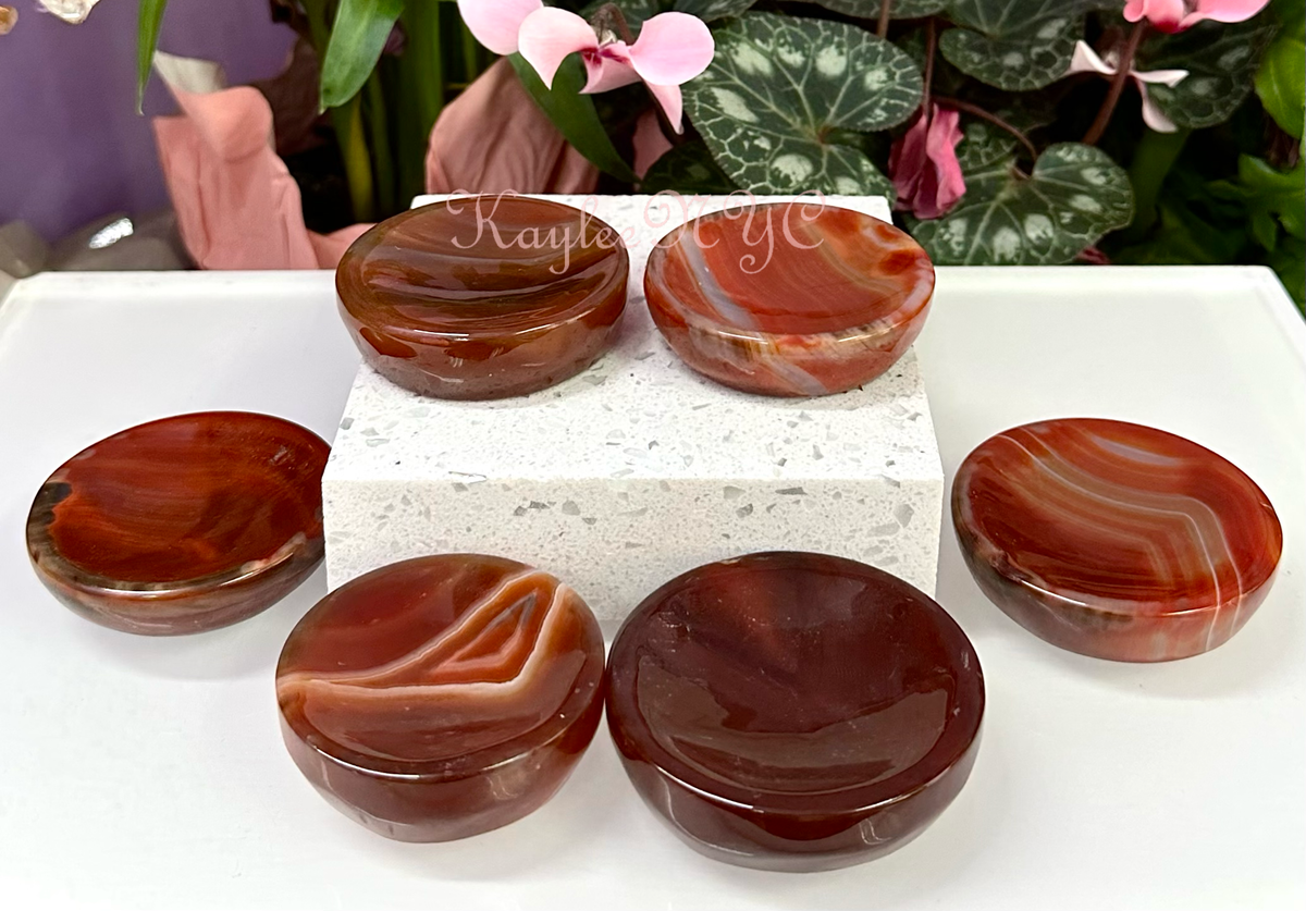 1 lb Natural Carnelian Bowls Crystal Healing Energy