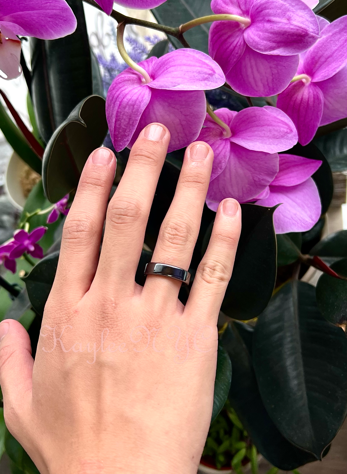 Wholesale Lot 100 pcs 6mm Natural Hematite Ring Crystal