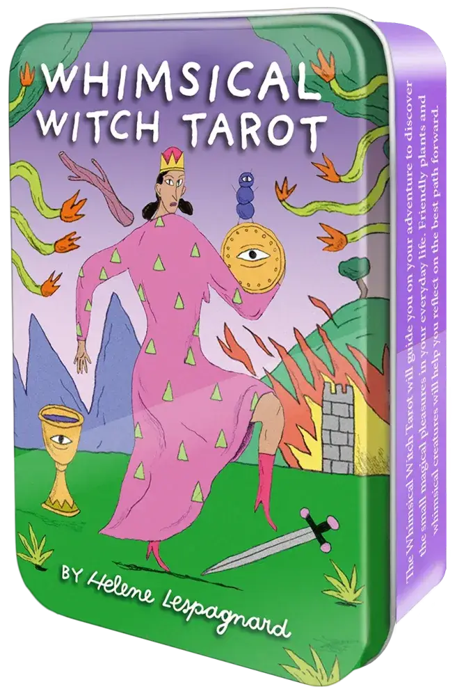 Whimsical Witch Tarot in a Tin