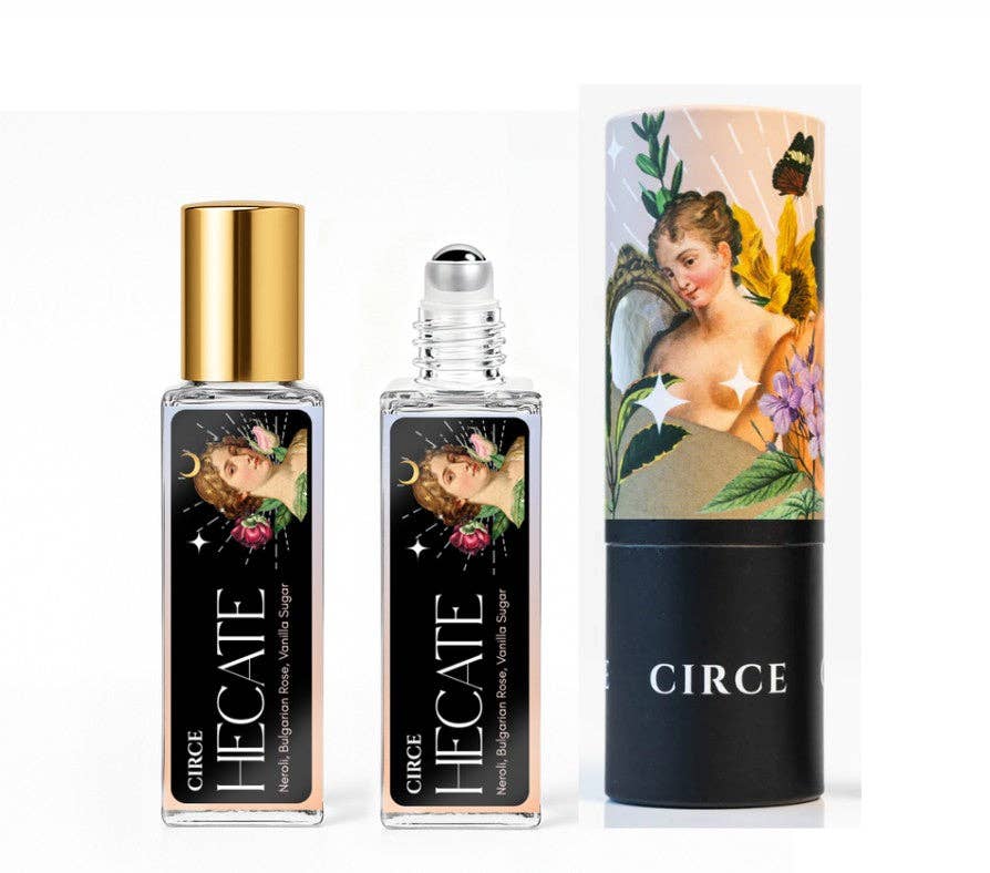Hecate Goddess Perfume Oil - Neroli Rose Vanilla 10ml