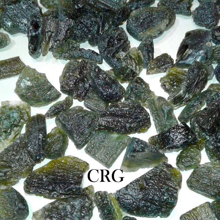 10-Gram Lot-Moldavite-Tektite, Czech Republic-Besednik , Genuine Moldavite 3-8g