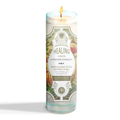 Prayer Candle - Healing (8") (9.5 oz)