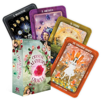 Crystal Alchemy Oracle by Kate Mantello