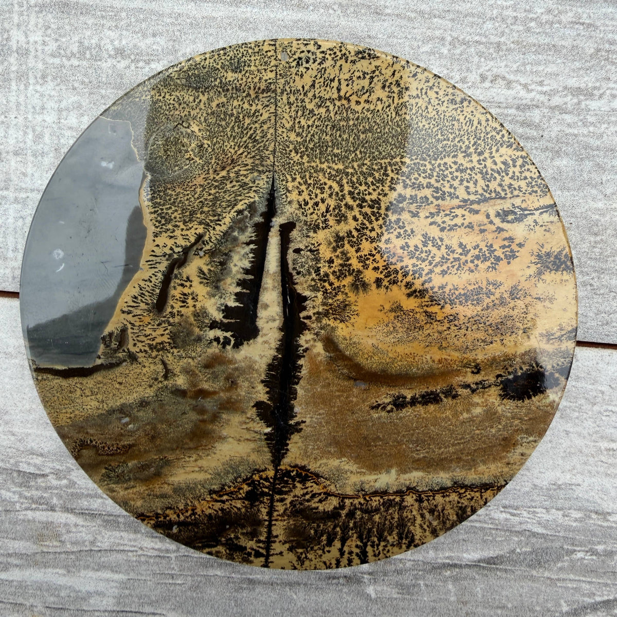 Wholesale Lot Natural Picture Jasper Slab with stand