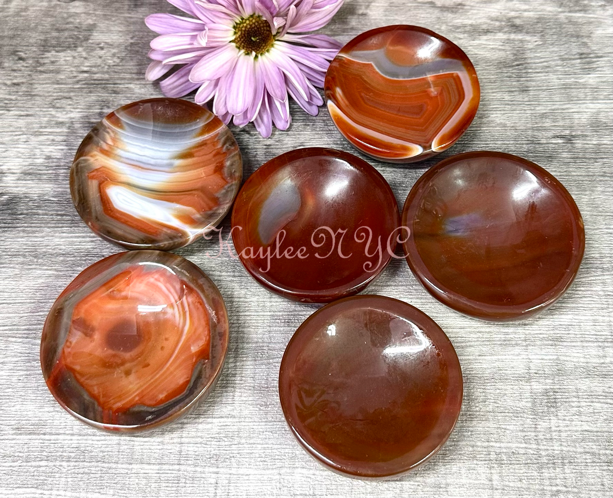 1 lb Natural Carnelian Bowls Crystal Healing Energy